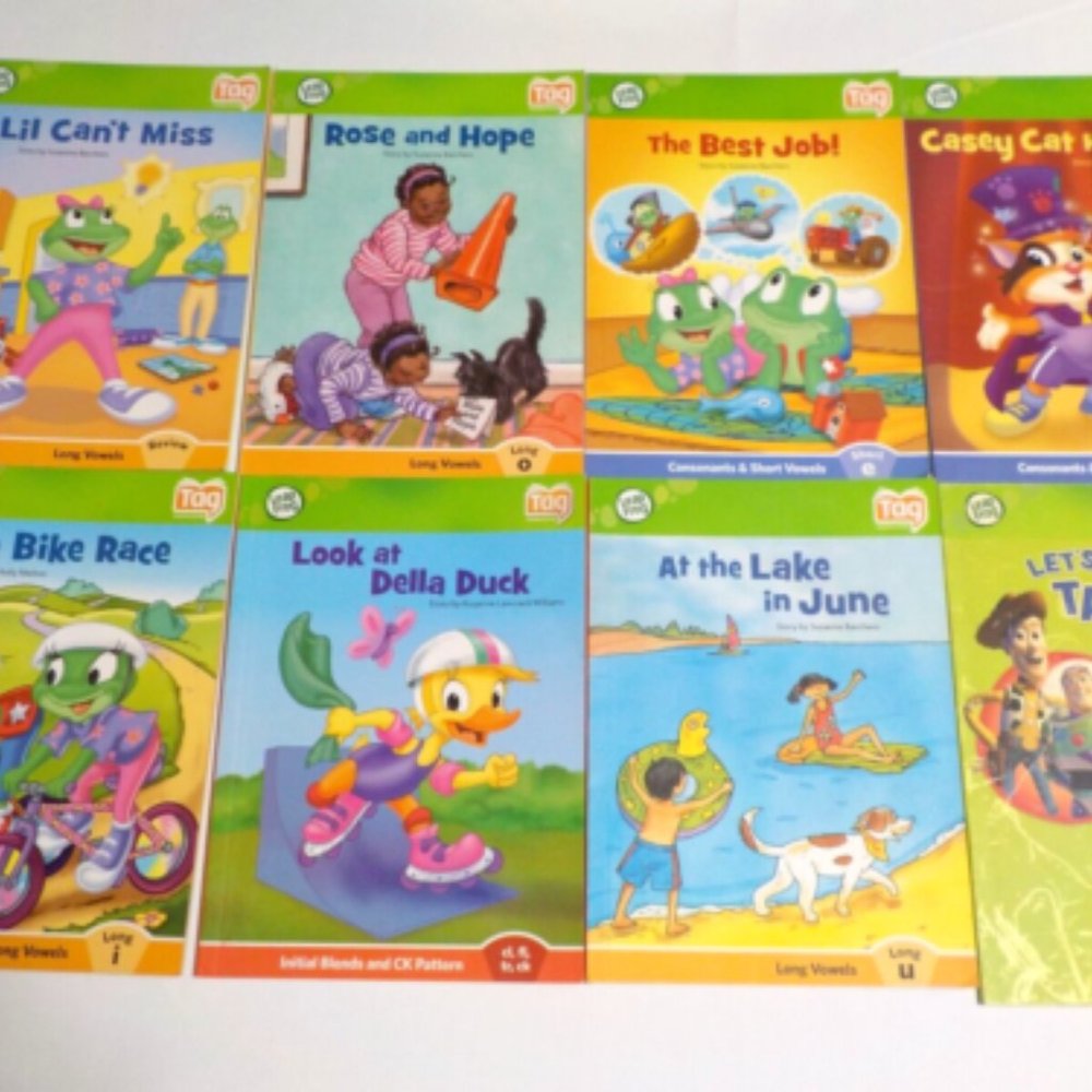 Leap Frog Tag 8 Book Lot